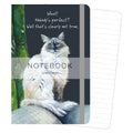Little Dog Laughed Perfect Cat - A6 Notebook