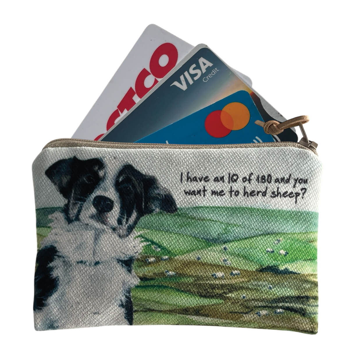 Little Dog Laughed Sheep - Card Purse