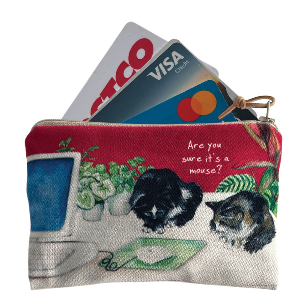 Little Dog Laughed Mouse - Card Purse