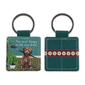 Little Dog Laughed Free - Keyring