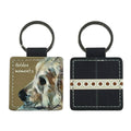 Little Dog Laughed Golden - Keyring