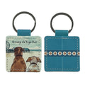 Little Dog Laughed Beach Dogs - Keyring