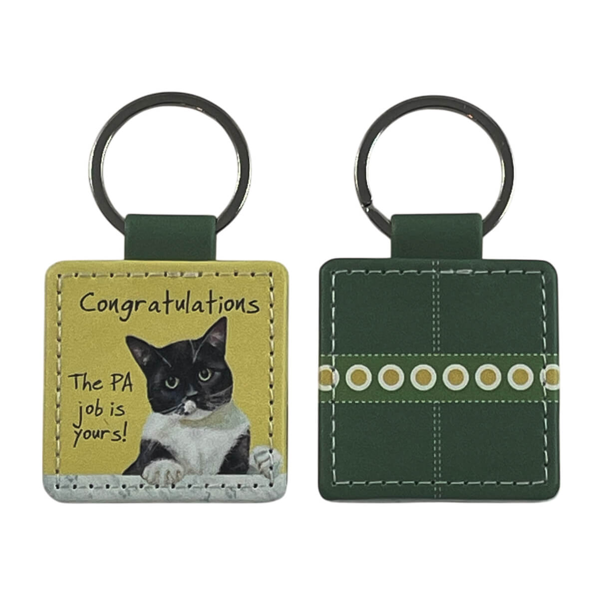 Little Dog Laughed Cats PA - Keyring
