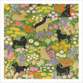 Dachshunds - blank greeting card