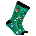 Socktopus adult socks-football goooaaallll size 9-12