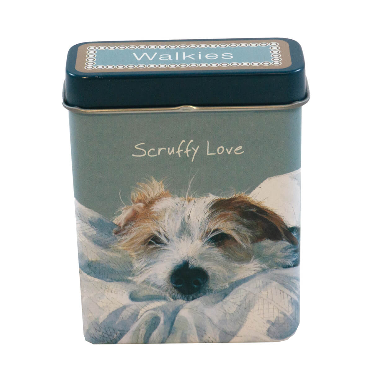 Little Dog Laughed Scruffy Love - Small Tin