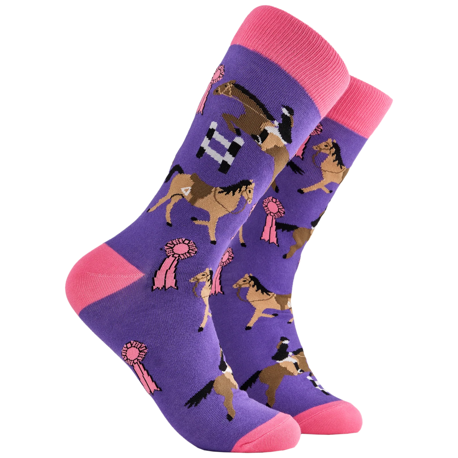 Socktopus adult socks- pony club size 4-8