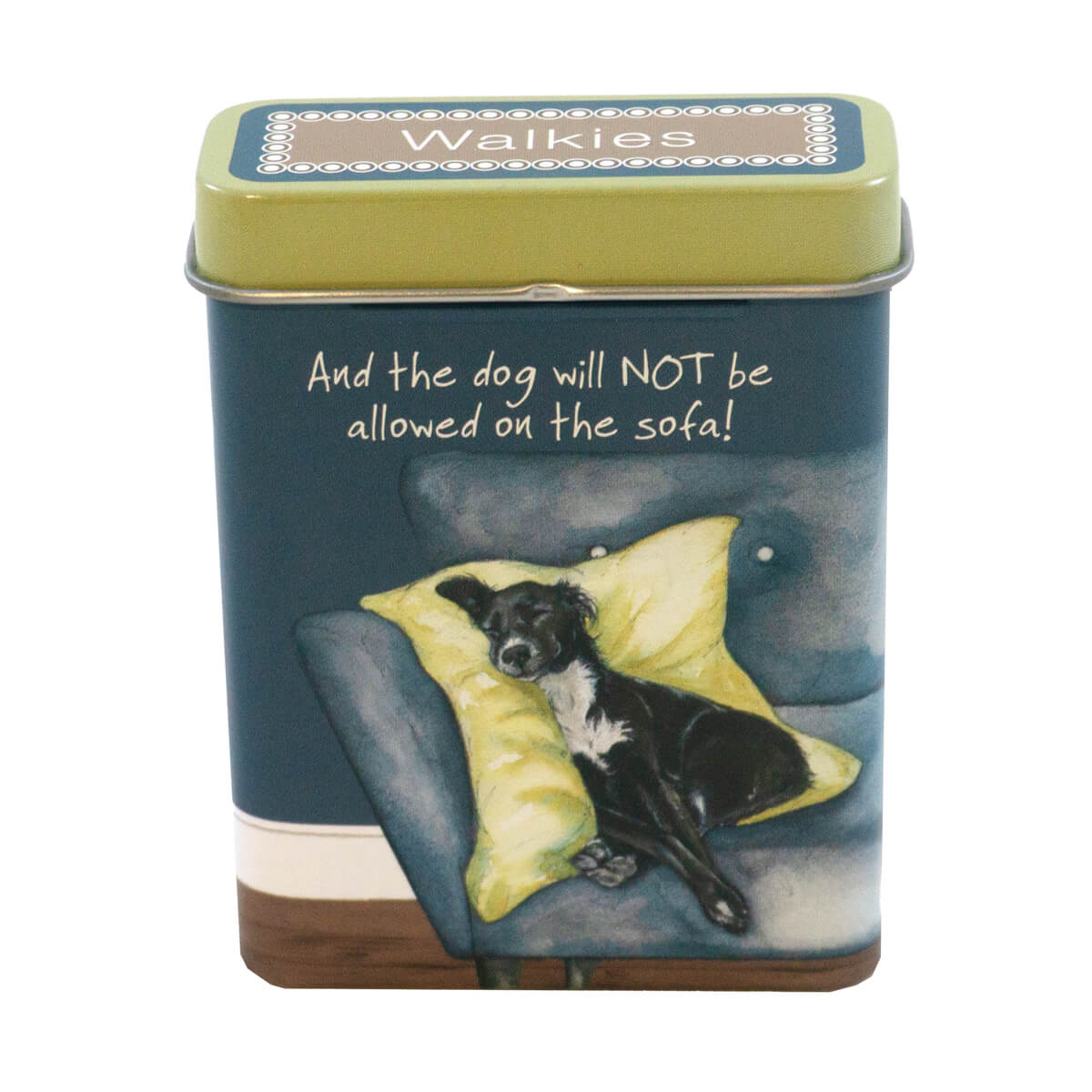 Little Dog Laughed Not Sofa - Small Tin