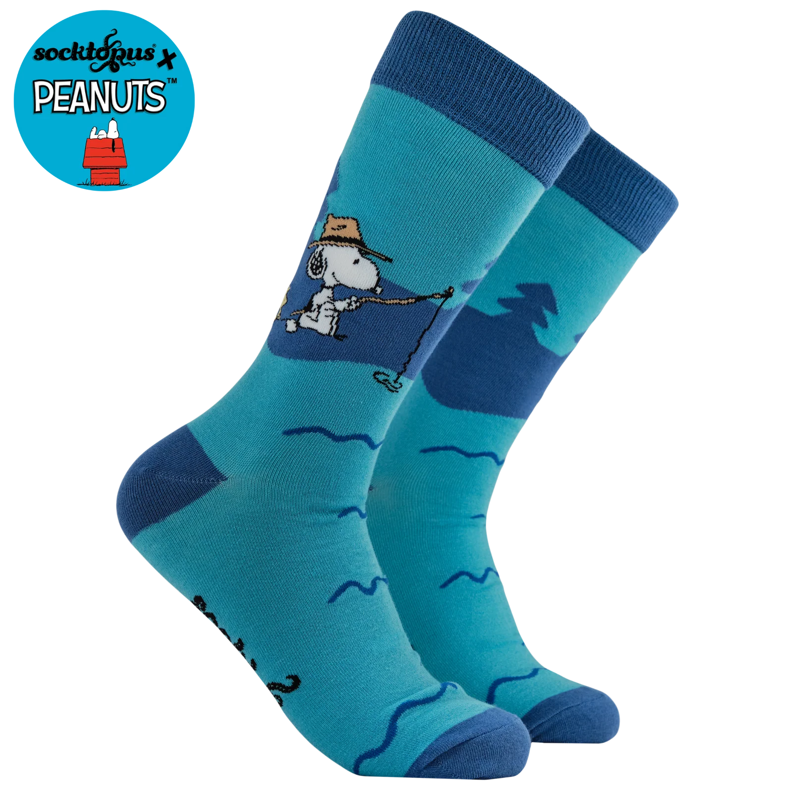 Socktopus socks,adult -peanuts gone fishing size 9-12