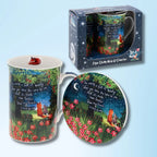 Fox Under The Moon Friend - Mug & Coaster Set