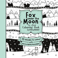 Fox Under The Moon - colouring book