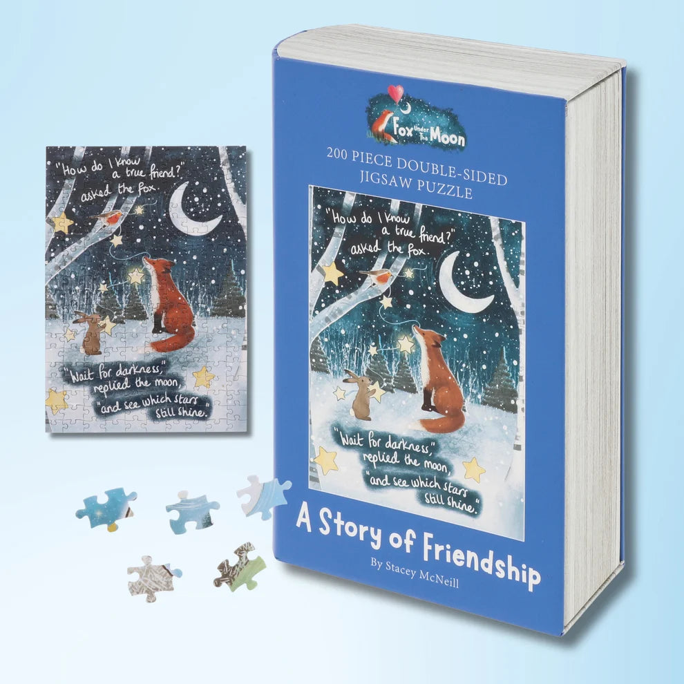 Fox Under The Moon A story of friendship - jigsaw