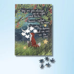 Fox Under The Moon A story of love - jigsaw