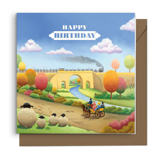 Railway 200 - Lucy Pittaway birthday card