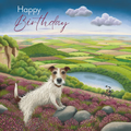 Jack Russell - Lucy Pittaway birthday card