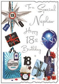 Special nephew on your 18th - Jonny Javelin card