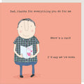 Thanks - Father's Day card
