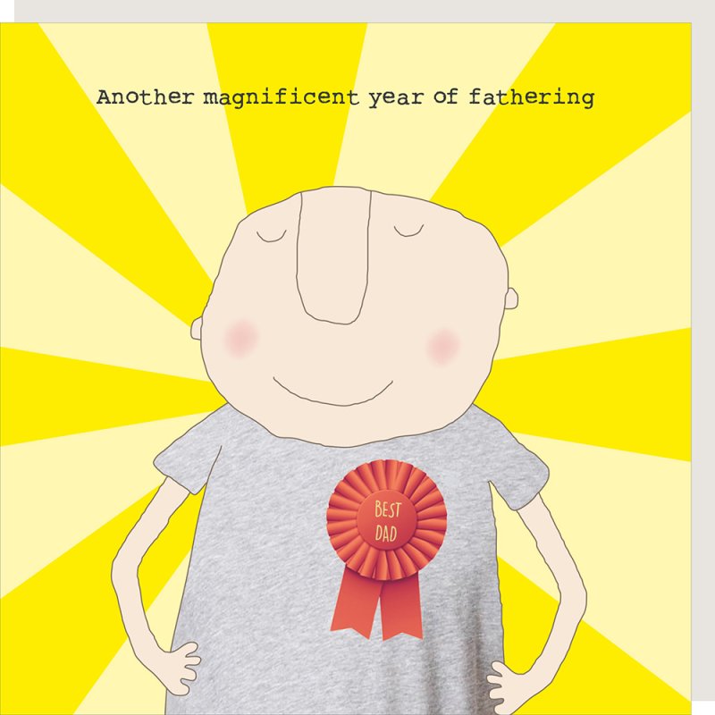Another magnificent year  - Father's Day card