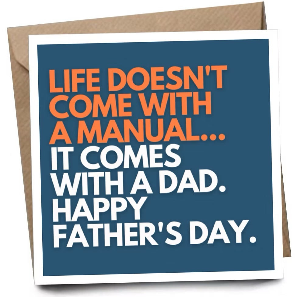 Happy Fathers Day from your favourite pain… card