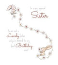 Special sister  birthday card