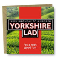 Yorkshire Lad Birthday card