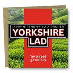 Yorkshire Lad Birthday card