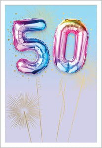 50th Birthday card