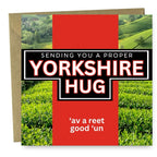 Yorkshire Hug Birthday card