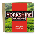 Yorkshire Grandad Birthday card