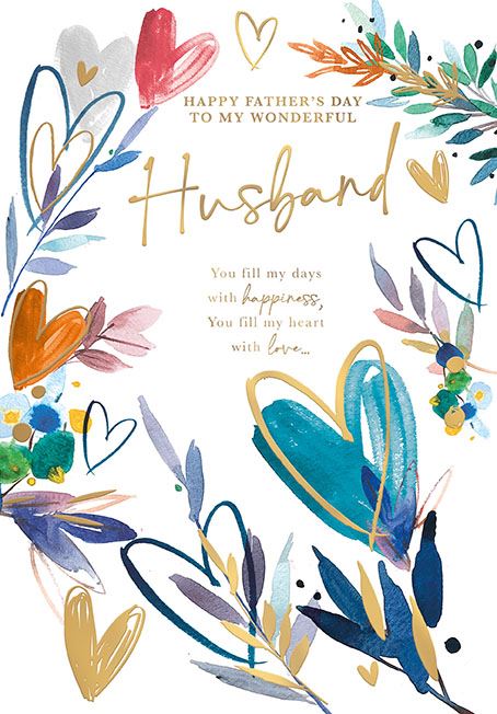 Wonderful Husband - Father's Day card