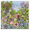 Country garden - blank greetings card