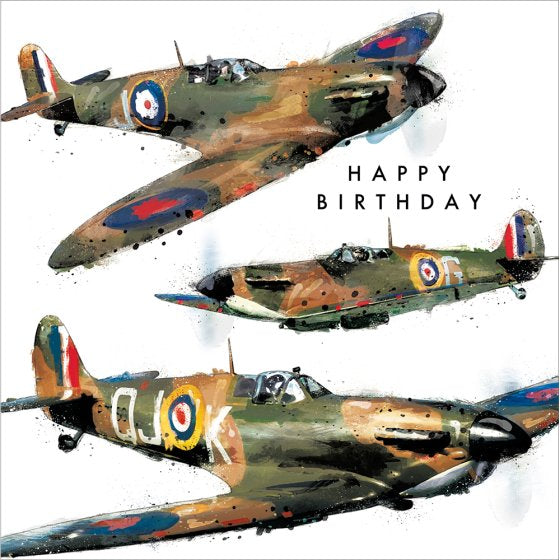 Spitfires -  Birthday card