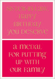 Sister-in-law birthday- birthday card
