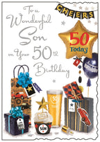 Wonderful Son on your 50th Birthday