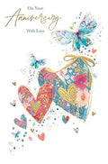 On your Anniversary card