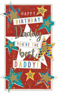 Daddy you’re the best- Birthday card