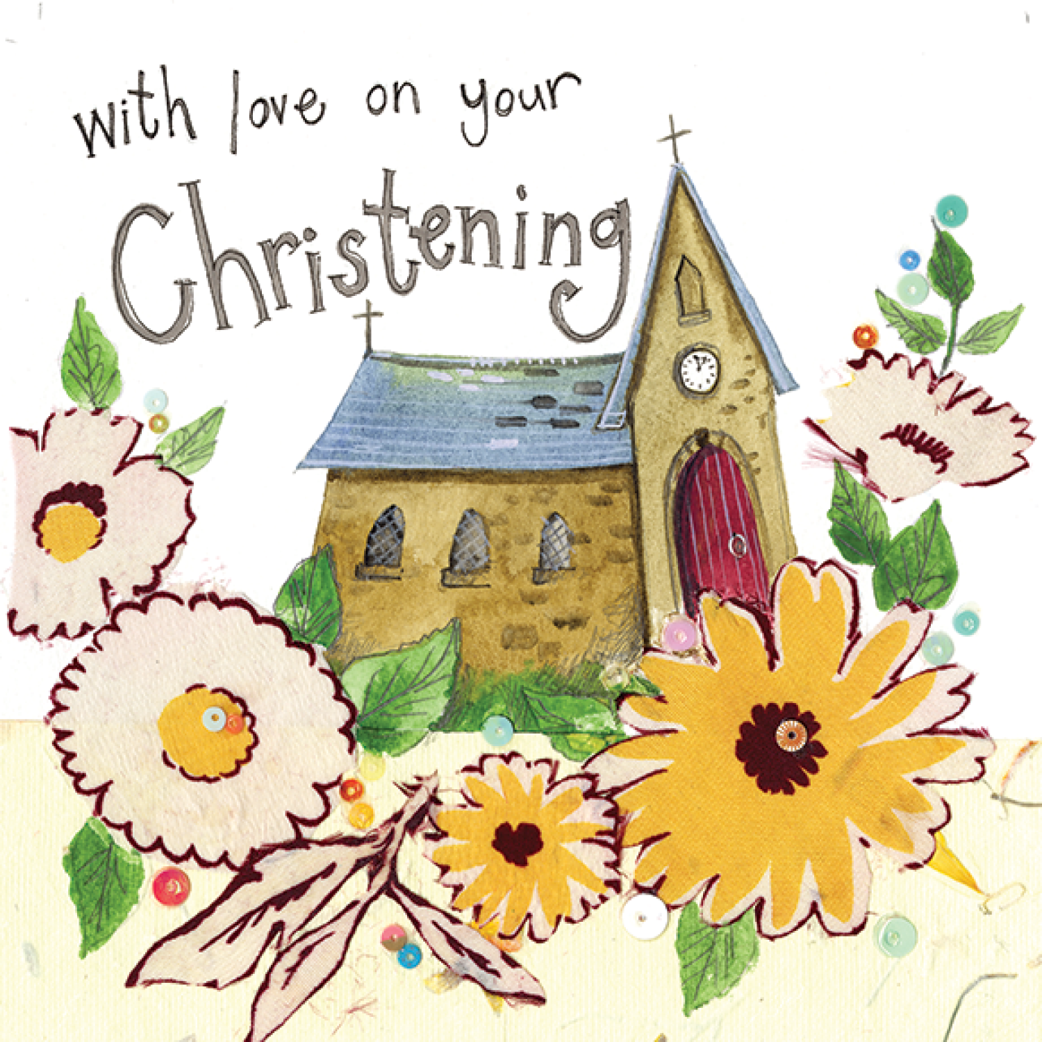 Your christening- Alex Clark greetings cards