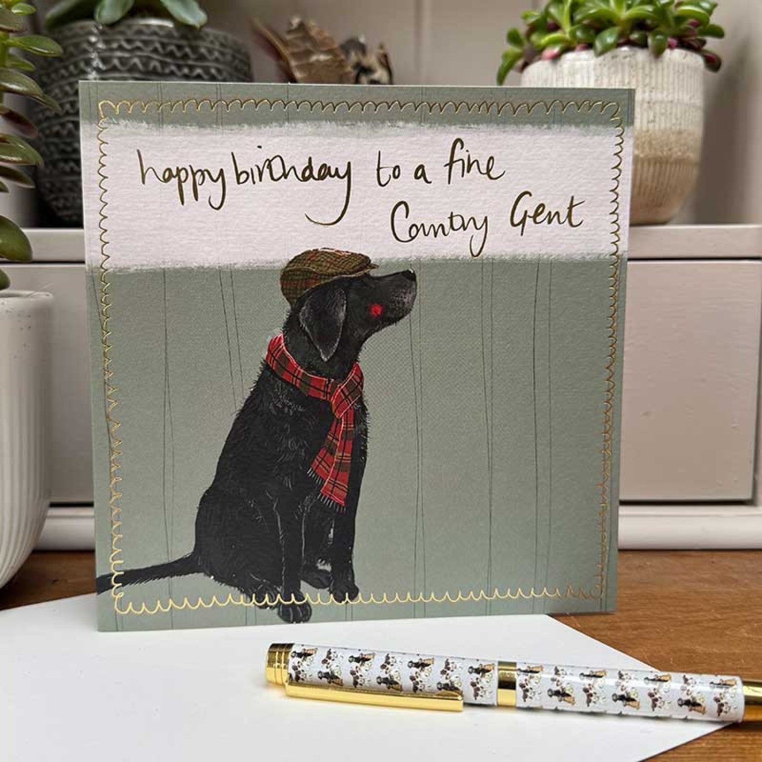 Fine Country Gent - Alex Clark birthday card