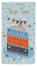 Special Step-son on your Birthday card