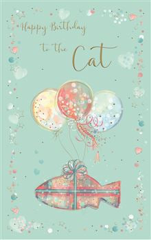 To the Cat- Birthday card
