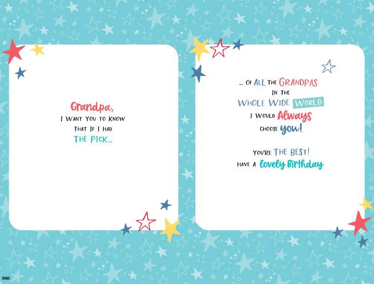 Grandpa birthday card