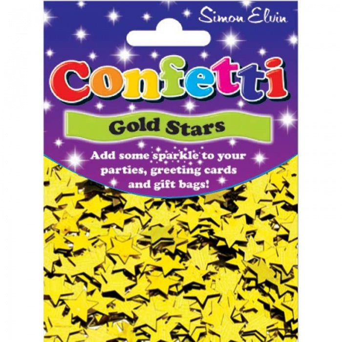 Gold Stars scatter confetti
