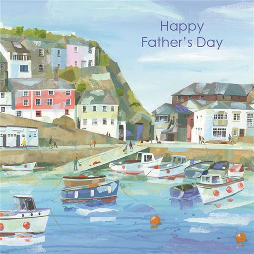Happy Father's Day card - Harbour