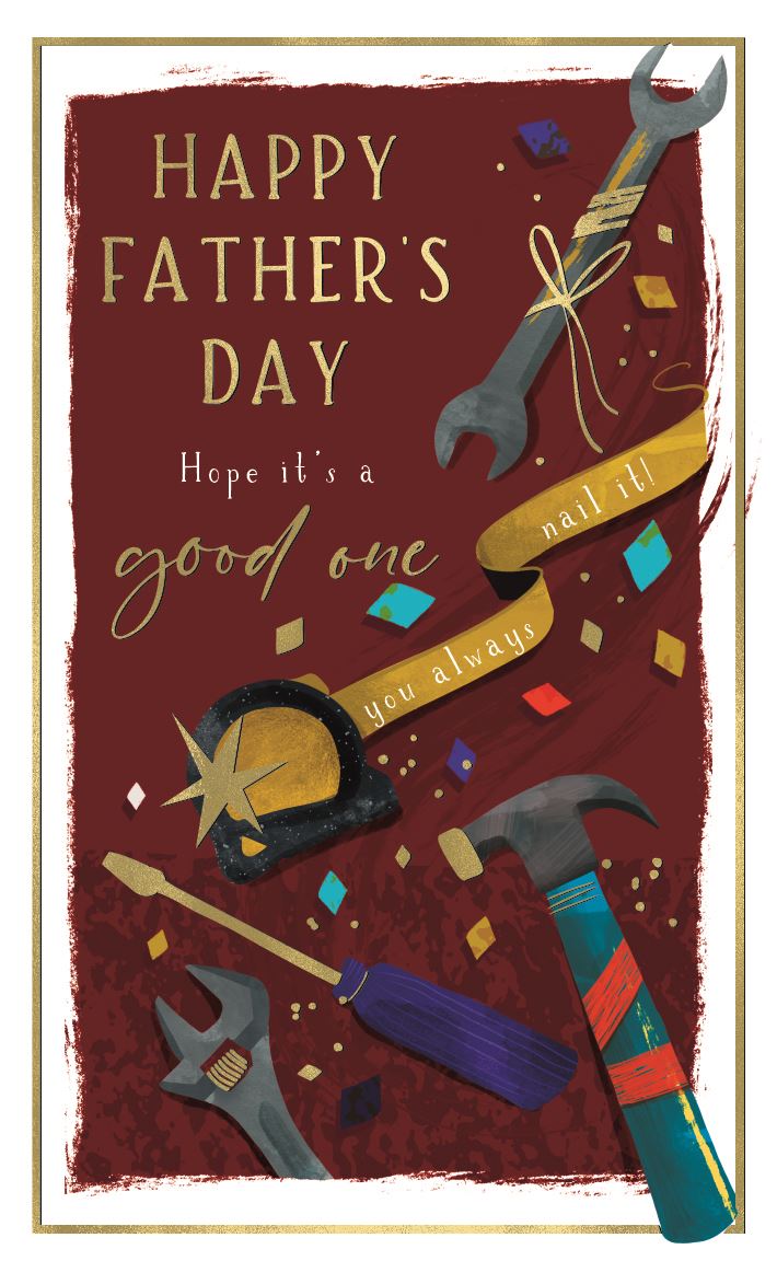 Happy Father's Day card - DIY Tools