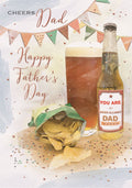 Cheers Dad Happy Father's Day - Fathers Day Card