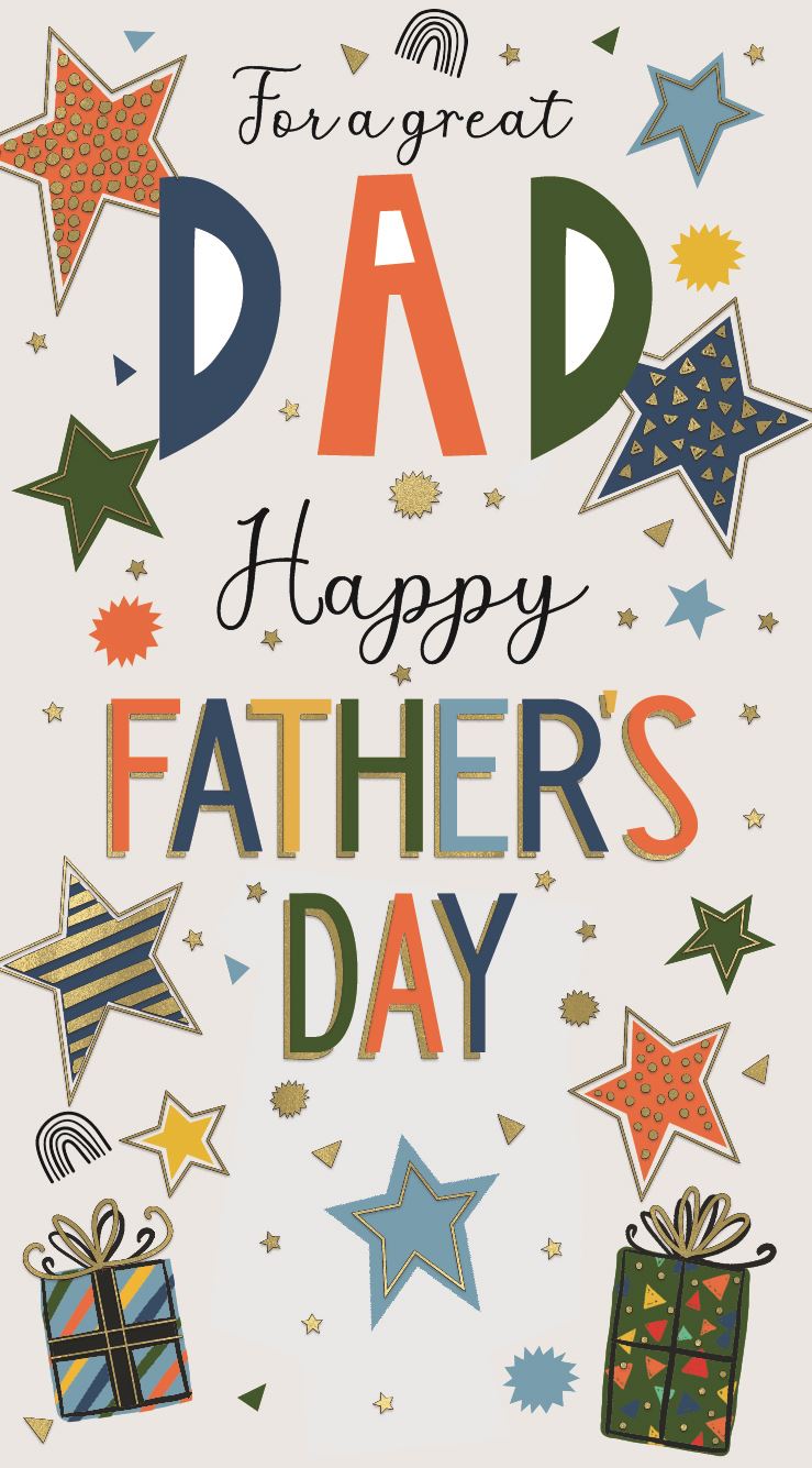 For a great Dad - Fathers Day Card