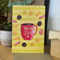 New job  - Alex Clark card