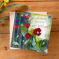 Oriental poppies, Auntie - Alex Clark birthday card