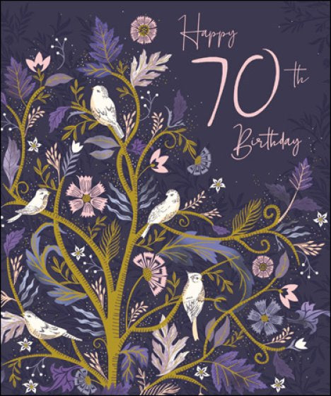 Happy 70th birthday card