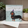 Birthday Dachshund - Alex Clark birthday card